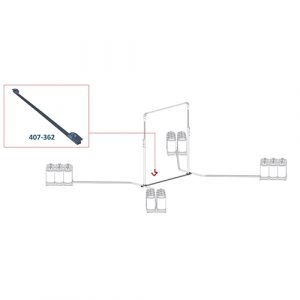Elite Freestanding Horizontal Bar Adapter