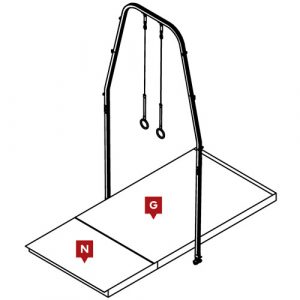 Competition Rings Landing Mat Configuration